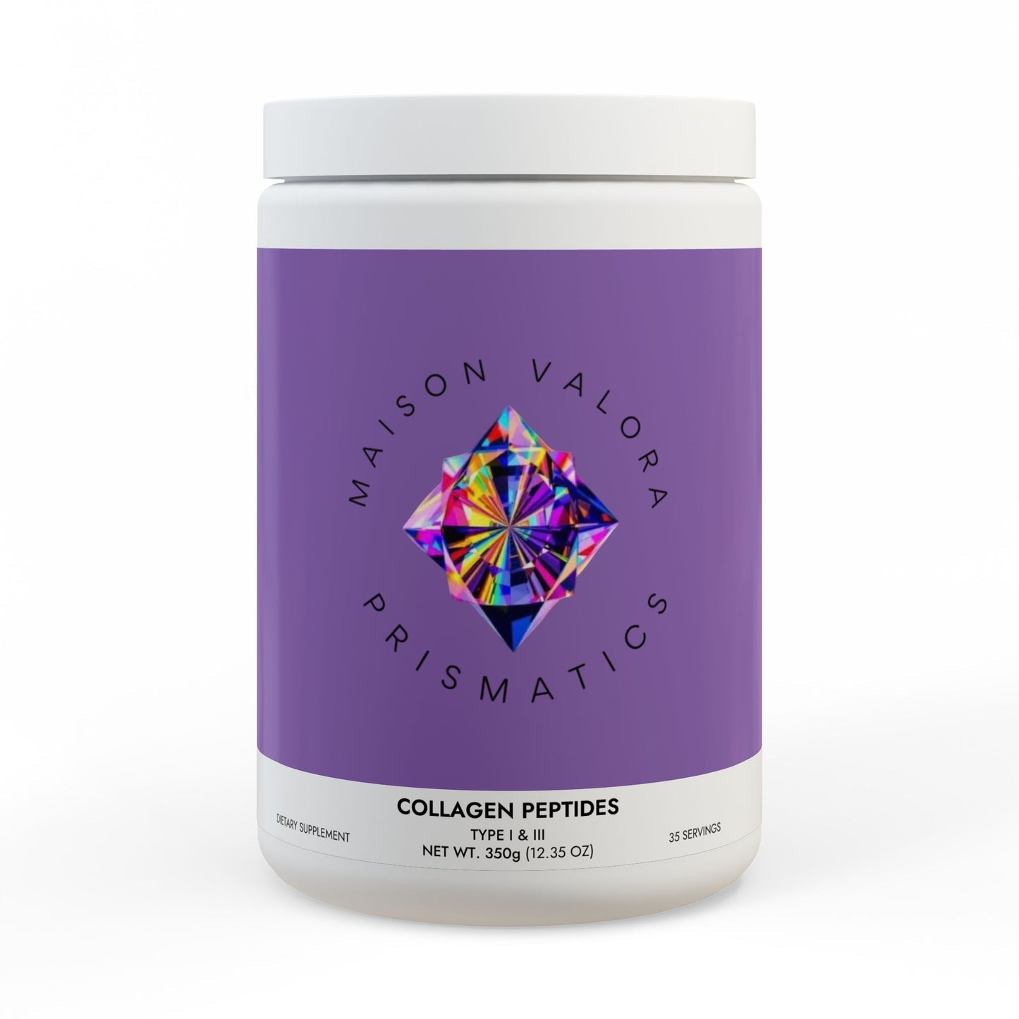 Collagen Peptides Type I & III Supplement (350g, 12.3oz)